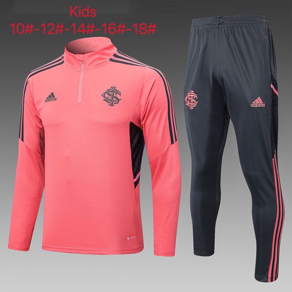 Ninos Sudadera De Training Internacional 2022/23 Rosa Gris